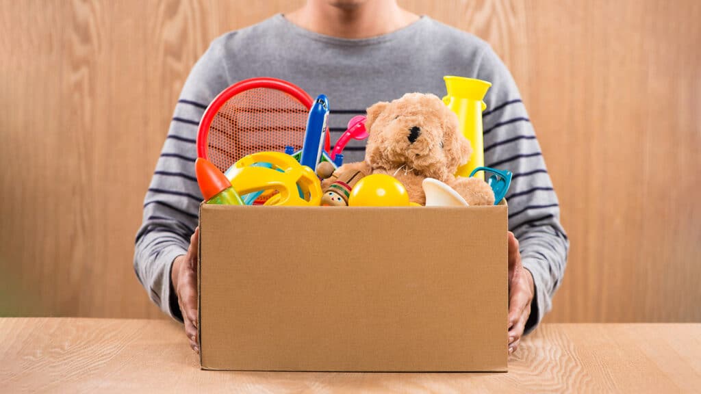 ¿Dónde donar juguetes usados?