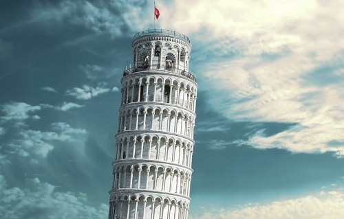 ¿Por qué la Torre de Pisa es inclinada?