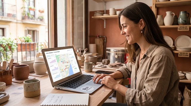 Estrategia digital para negocios locales en Barcelona